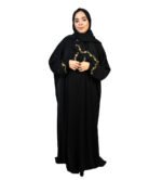 Abaya Brodée Noire